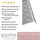 Edelstahl-Riffelblech | Treppenstufenleisten rutschhemmend R11